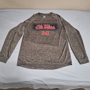 Ole Miss long sleeve gray T-shirt. It's a men's medium. Pre-loved in good shape.
